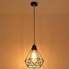 1pcs Iron Lampshade Only Retro Edison Metal Wire Cage Shaped Hanging Pendant Light Chandelier Lampshade Without Bulb Lamp Covers Shades Aliexpress
