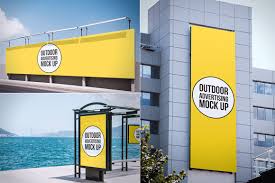 Outdoor Advertising Mock Up Outdoor Advertising Outdoor Advertising Design Outdoor Advertising Mockup