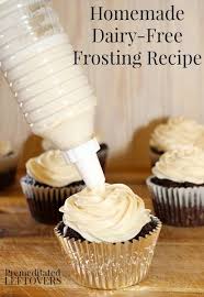 Having just gone vegan i'm looking for recipes from expert bakers and knew i would find some ideas here! This Homemade Dairy Free Frosting Recipe Is Fluffy And Retains Its Shape Well Dairy Free Frosting Frosting Recipes Dairy Free Icing Recipe