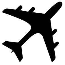 Silhouette Airplane Silhouette Plane Silhouette Airplane Outline