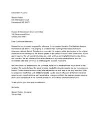 Cover Letter For Grant Application Sample Sample Cover Letter