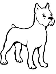 We will discuss the meaning of fawn and brindle as it can be quite a range of. Boxer Coloring Page 1001coloring Com