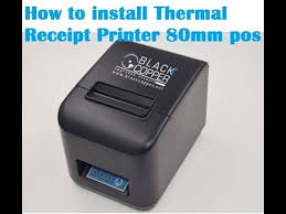 How To Download And Install Bc 90ac Thermal Receipt Printer Blackcopper Youtube