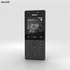 Nokia 216 Black 3D model - Electronics ...