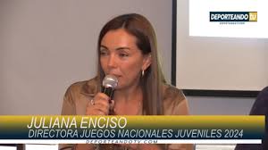 Juliana Enciso al frente de los Juegos de la Juventud | Facebook