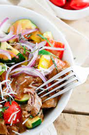 Slow Cooker Summer Beef Stew Running To The Kitchen Summer Beef Stew Slow Cooker Beef Stew Slow Cooker Recipes Beef