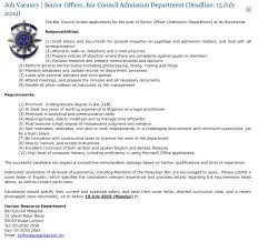 Negotiable job description open position: Malaysian Bar Job Vacancy Senior Officer Bar Council Facebook