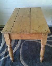 Old Farmhouse Antique Pine Kitchen Table Hall Table Cottage Shabby Chic Ebay Antique Kitchen Table Shabby Chic Kitchen Primitive Furniture