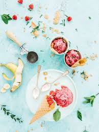 Nice Cream A La Framboise Et A La Cardamome Recipe Food Lover Desserts Food