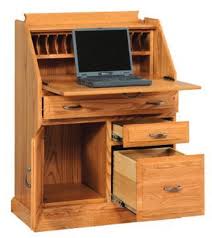 Create a stylish working station, storage unit in one with this unique computer desk. Classic Solid Wood Secretary Desk From Dutchcrafters Amish Furniture