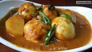 Telur Masak Kari Tanpa Santan