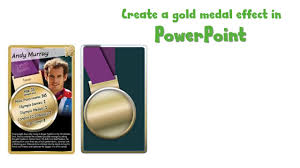 Many of these athletes did not compete for the united states; How To Draw A Gold Medal In Powerpoint Youtube
