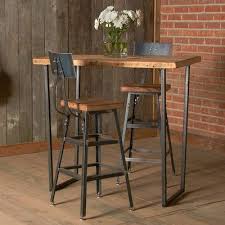 Urban Wood Goods Brooklyn Dining Table Size 36 H X 36 W X 84 L Top Finish Oil Bar Height Table Pub Table Sets Bar Table