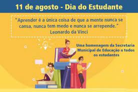 Cerca de 153 frases dia do estudante. Dia Do Estudante Parabens Aos Que Fazem Da Aprendizagem Um Caminho Para Conquistas Prefeitura Municipal De Vitoria Da Conquista Pmvc