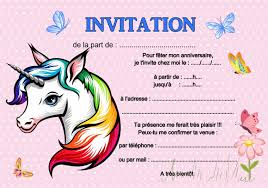 Alors, choisissez votre carte invitation anniversaire 18 ans fille gratuite à imprimer personnalisable parmi notre collection qu'on vous propose. Invitation Anniversaire Fille A Imprimer Gratuit Licorne