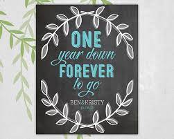First Anniversary Paper Gift For Husband Or Wife Or Choose Any Year Marriage Or Dating Paper Gifts 40th Anniversary Gifts First Anniversary Paper