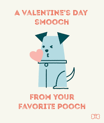 Valentine's day love & hugs! Finally A Valentine S Day Card From The Dog Dogvacay Official Blog Valentines Day Dog Puppy Valentines Dog Valentine Cards