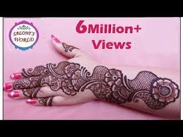 Simple Arabic Henna Mehndi Designs For Hands By Jyoti Sachdeva Youtube Mehndi Designs For Hands Henna Designs Easy Mehndi Designs For Beginners