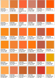 Shades Of Orange In 2019 Orange Palette Pantone Color