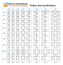 Casement Window Size Chart Quotes Common Collection Avec