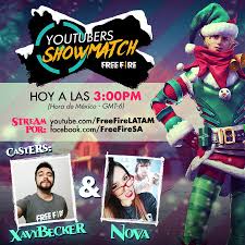 Top 2 of nfa challenge. Free Fire Latam Sur Twitter Falta 1 Hora Para Youtubers Showmatch Narrado Por Xavybecker Y Nova Plz Habra Codigo Https T Co Ppynjcgyqz Https T Co Fjved41ck2 3 00 Pm Hora De Mexico 4 00pm