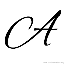 Capital s in cursive writing. Cursive Letter Capital A Novocom Top