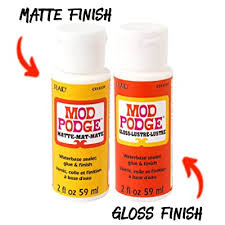 Make sure to use a generous amount and make sure that it gets into all of the cracks. Buy Krafty Kit Mod Podge Bundle 2oz Gloss And 2oz Matte Water Based Glue Sealer Finish Online In Australia B082l5nnsv