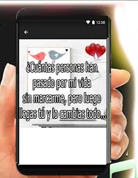 Yo me enamoré de sus demonios y ella de mi oscuridad. Cartas De Amor Para Mi Novia For Android Apk Download
