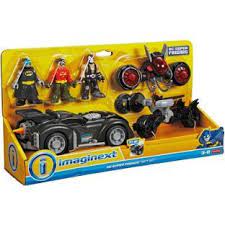 Buy Imaginext Dc Super Friends Batmobile Set With Batman Playsets And Figures Argos Batman Toys Batmobile Action Figures