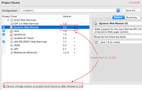 How To Fix Cannot Change Version Of Project Facet Dynamic Web Module To 3 0 Error In Eclipse Https Crunchify Com How T Creative Web Design Fix It Web Project