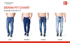 Denim Fit Chart For Cherokee Unlimited Fashion Arvind On