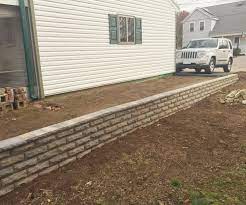 The lip creates a locking flange on the block, making your retaining wall ideas. How To Build A Block Retaining Wall 10 Steps With Pictures Instructables