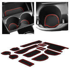 The honda fit is a most fitting ride for those who get it. Amazon Com Cupholderhero For Honda Fit Accessories 2015 2020 Premium Custom Interior Non Slip Anti Dust Cup Holder Inserts Center Console Liner Mats Door Pocket Liners 13 Pc Set Red Trim Automotive