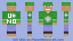 Wwe john cena jakks pacific wresting figure 2003 green shorts wrestler 7. John Cena Green Outfit Minecraft Skin