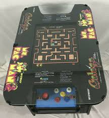 Galaga Pacmanupright Counter Top Machine Ms Pacman Galaga 20th Anniversary Donkey Kong New In Addition To Playing Gal Game Cocktail Mini Arcade Arcade Games