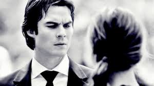 The vampire diaries ian somerhalder nina dobrev baddie elana gilbert amazing body. Damon Salvatore Black And White Manip Gif On Gifer By Telsa