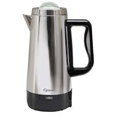 Current price $21.66 $ 21. Capresso 12 Cup Stainless Steel Percolator Costco