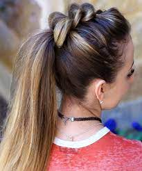 Fabulous High Ponytail Hairstyles 2018 For Teenage Girls Hair And Comb Braided Hairstyles For Teens Hair Styles Teenage Hairstyles