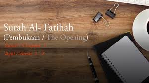Tentu semuanya sudah hafal, kan setiap harinya dibaca sebannyak 17 kali dalam shalat. Mashaallah Merdunya Surah Al Fatihah Jawi Rumi Terjemahan Dwibahasa Malay Arabic Youtube