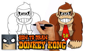 How To Draw Donkey Kong Drawing Lesson Youtube Here presented 53+ donkey kong drawing images for free to download, print or share. how to draw donkey kong drawing lesson