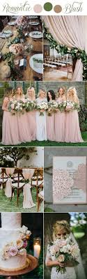 Romantic Blush Pink Rustic Garden Wedding Color Inpiration Wedding Colors Wedding Elegant Wedding