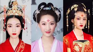 You can choose this one when your hair is too long to manage yet too short to be tied into a bun. Amazing And Beautiful Chinese Queen Old Ancient Hairstyles Tutorials Hair Styles Traditional Hairstyle Hair Tutorial