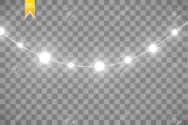 Download these amazing cliparts absolutely free and use these for creating your presentation, blog or website. Christmas Lights Isolated On Transparent Background Xmas Glowing Royalty Free Cliparts Vectors And Stock Illustration Image 103987702