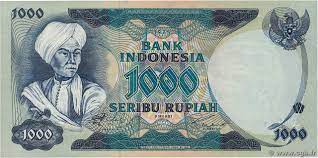Jul 28, 2021 · pada penutupan perdagangan jumat (30/7/2021) nilai tukar rupiah di pasar spot ditutup menguat 20 poin atau 0,14 persen ke level rp14.462 per dolar as. 1000 Rupiah Indonesia 1975 P 113a B93 0614 Banknotes