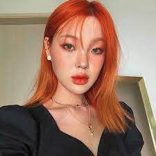 Uploaded By Find Images And Videos About Girl Korean And Asian On We Heart It The App To Get Lost In W In 2021 Red Orange Hair Pretty Hairstyles Orange Hair
