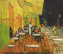 Painted in 1888 by vincent van gogh. Cafe Terrace On The Place Du Forum Arles At Night Cropped Vincent Van Gogh 1888 Think Iafor Org