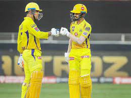 This is a brilliant shot! Csk Vs Kkr Ruturaj Gaikwad Is One Of The Most Talented Players Going Around Says Ms Dhoni Cricket News Times Of India