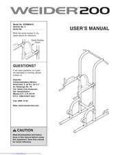 weider 200 power tower bench manual pdf download