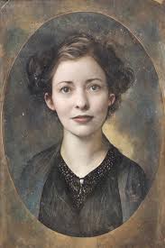 Eileen Matthews at grandmother Mckay's house. Cleaning the table after one  more cup of tea…. !