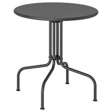 Lacko Stol Ogrodowy Szary 70 Cm Zamow Tutaj Ikea Outdoor Dining Table Outdoor Furniture Outdoor Dining Furniture
